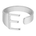 thumbnail image 1 of Fashion Couple Ring Twenty Six English Letter Open Ring Couple Jewelry, 1 of 9