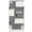 Noir, variante sur Shisuyan Crochets pour Panneau Perforé Fond Noir avec Couleur Blanche 1Pcs 19.7X9.8X1.6In