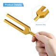 thumbnail image 3 of Unique Bargains Tuning Fork Set 9 Pcs Tuning Forks Aluminium Alloy for Instrument Treatment Yoga Sound Testing Golden, 3 of 7
