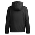 thumbnail image 4 of Men's Windproof and Waterproof Outdoor Jacket with Adding Fleece, Drawstring Hood, Zipper Pockets, Long Sleeves, for Hiking and Casual Wear in Cold Weather, 4 of 9