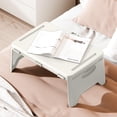 thumbnail image 1 of Jubipavy Portable Folding Table Multifunctional Portable Computer Desk Apartment Dormitory Bed Folding Desk, 1 of 5