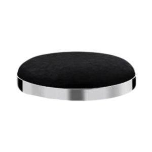 GUOOL Barstool Replacement Seat Cushion Bar Club Antiscratch Easy to Install Bar Stool black