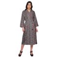 thumbnail image 1 of Moomaya Printed Bath Robe Girls Sleepwear Cotton Long Nightwear Loungewear, 1 of 6