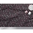 thumbnail image 2 of Soimoi Moss Georgette Fabric Dots Shirting Printed Fabric 1 Yard 42 Inch Wide, 2 of 3