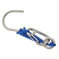 thumbnail image 1 of jinwen Crochet de Plongée Clip Homme Double Crochet Corde Anti-Perte Cintre Unisexe Adulte Bleu, 1 of 9