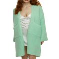 thumbnail image 1 of Womens Long Cardigan Sweaters Open Front Long Sleeve Chunky Cable Knit Duster Outerwear Maxi Fall Sweater Jacket S-XL, 1 of 5