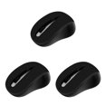 thumbnail image 2 of Xingzhi Computer 2.4GHz Wireless Cordless Office 1600DPI Optical Mice with USB Receiver Matte black 3Set, 2 of 6