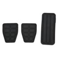 thumbnail image 1 of Brake Accelerator Pedal Pad Set, Rubber Perfect Fit Flexible 3pcs 171721647 Antiwear  For Upgrade, 1 of 8
