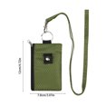 thumbnail image 3 of EGNMCR New Multifunctional Card Key Chain Brush Mini Wallet Small Card Can Be Hung Around The Neck Polyester Ca rd Holder, 3 of 6