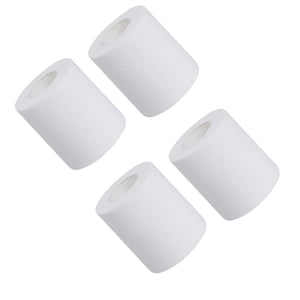4 PCS Papier toilette doux, salle de bain Besoins quotidiens Tissu 4 Serviettes de bain Ply Blanc pour salle de toilettes, cuisine, atelier ou un restaurant