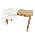 thumbnail image 2 of FixtureDisplays® Grande Nappe de Communion Sacrée « en Mémoire de Moi » Broderie devant d'Autel Housse 52X96 Pouces Encriptions Dorées 15174, 2 of 11