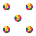 thumbnail image 2 of Transemion DIY Craft Ink Pad for Rubber Stamps Vibrant Colors Wood Fabric Paper 7 Color 23.5CM 5Set, 2 of 6