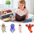 thumbnail image 1 of Vaidha Three-dimensional Bookmark PVC Cute Funny Bookmark Toy, 1 of 1