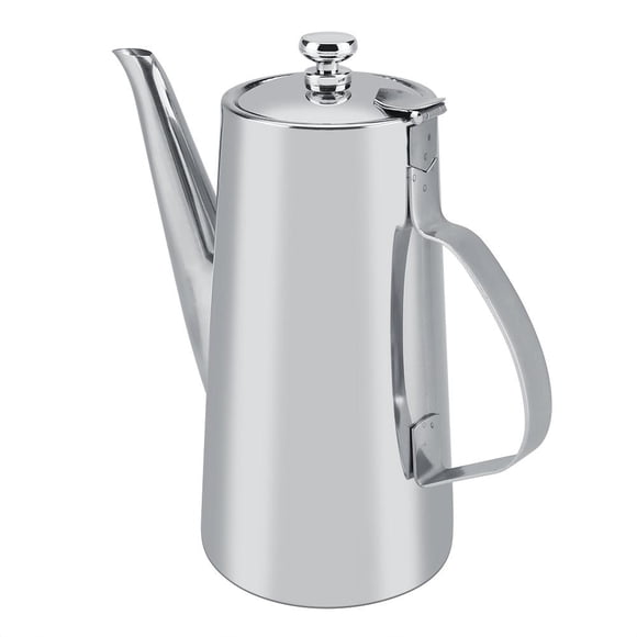 Greensen 2L Thickened Stainless Steel Teapot Elegant Tea Coffee Water Kettle for Home Restaurant , Stainless Steel Teapot,Teapot