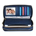 thumbnail image 3 of Womens Double Zipper Wallet Clutch Purse with Phone Holder, 3 of 5
