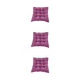 thumbnail image 4 of serony Coussin de Siège Imperméable pour Activités Extérieures Tissu Polyester Respirant Remplissage Perle Tissu Polyester Violet 3Set, 4 of 6