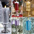 thumbnail image 4 of LED Christmas Candle with Base Flameless Candles Colorful Fantasy Crystal Candle Tourist Souvenir LED Night Lamp Battery Operated, 4 of 9