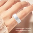 thumbnail image 3 of Smart Ring, Health Fitness Tracker Ring to Monitor Fitness Pedometer Sleep Tracking APP, for  Photo, 5ATM Waterproof Wearable Health Ring for Men Women, 5 Days, 3 of 7