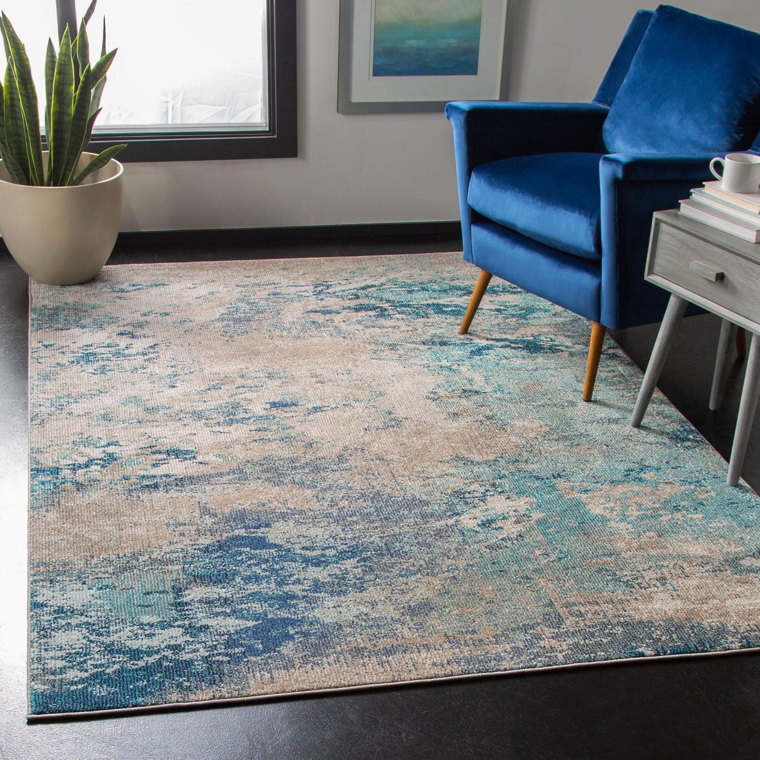 SAFAVIEH Madison Oscar Tapis Abstrait