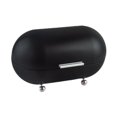 thumbnail image 4 of Abbracc Bread Food Storage Box Counter Bread Box Bread Storage Container Metal Bread Box black, 4 of 9