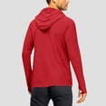 thumbnail image 4 of Besolor Chandails à Capuchon de Protection Solaire UPF 50+ pour Hommes, Manches Longues, Pêche, Randonnée, Course, Légers, Séchage Rapide, 4 of 4