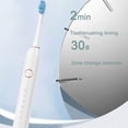thumbnail image 4 of Toothbrush With 8 Brush Heads 6 Cleaning Modes Water Proofing IPX7 Water Proofing Toothbrush Newly, 4 of 8