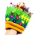 thumbnail image 2 of kurtrusly Christmas Finger Puppet Toy Christmas Cloth Gloves Home Decoration, 2 of 7