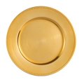 thumbnail image 1 of Assiette de présentation 33cm Holiday Time de couleur Or -Pack de 4, 1 of 2
