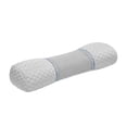 thumbnail image 1 of Neck Support Pillow Gray, Ergonomic Cervical Pillow with Memory Foam, Contoured Design for Side and Back Sleepers, Breathable Removable Cover for Pain Relief, 19.6x4.7x3.9 Inches, 1 of 7