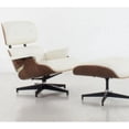 thumbnail image 2 of Fauteuil East Lounge II et pouf de couleur blanche, 2 of 2