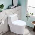 thumbnail image 4 of Elastic Toilet Lid Cover Stretch Washable Soft Protector Seat Cover for Bathroom Universal Fit Easy Installation Waterproof Durable Fabric Home Essentials, 4 of 6