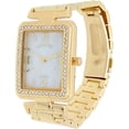 thumbnail image 3 of U.S. Polo Assn. Women’s Gold Rectangular Crystal Accent Watch, 3 of 3