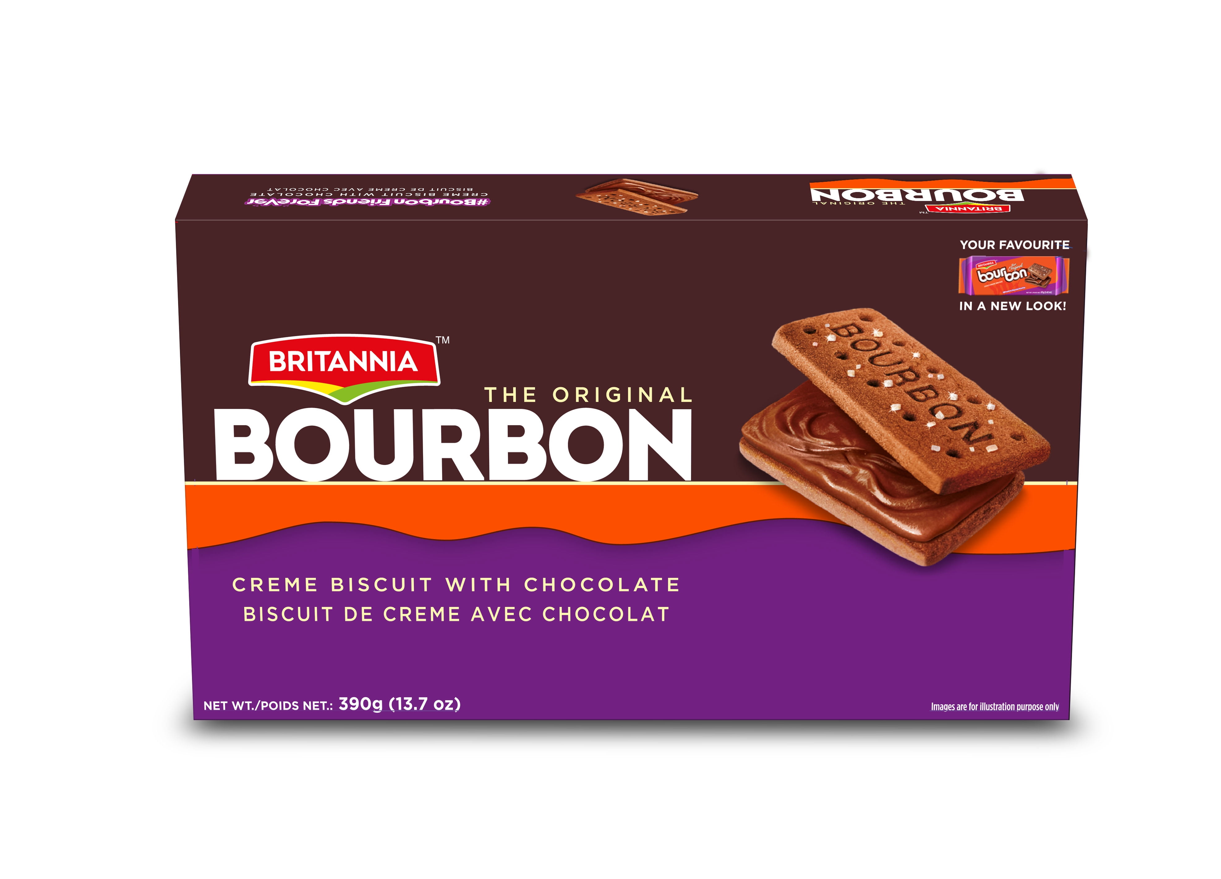 Britannia Bourbon Cream Biscuit