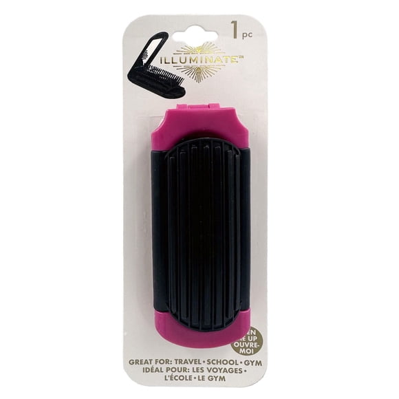 Illuminate Folding mirror brush