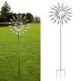 thumbnail image 3 of Wind Catcher,Metal Windmill Wind Powered Decoration Metal Windmill Metal Wind Sculptures Best in its Class, 3 of 8