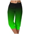 thumbnail image 1 of Yuyuzo Womens Capri Pants High Waisted Drawstring Sweatpants Running Gym Cropped Trousers with Pockets, 1 of 6