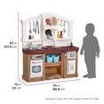 thumbnail image 4 of Step 2 Fun with Friends Kitchen (Tan) Pretend Cooking Imagine Entertaining, 4 of 8