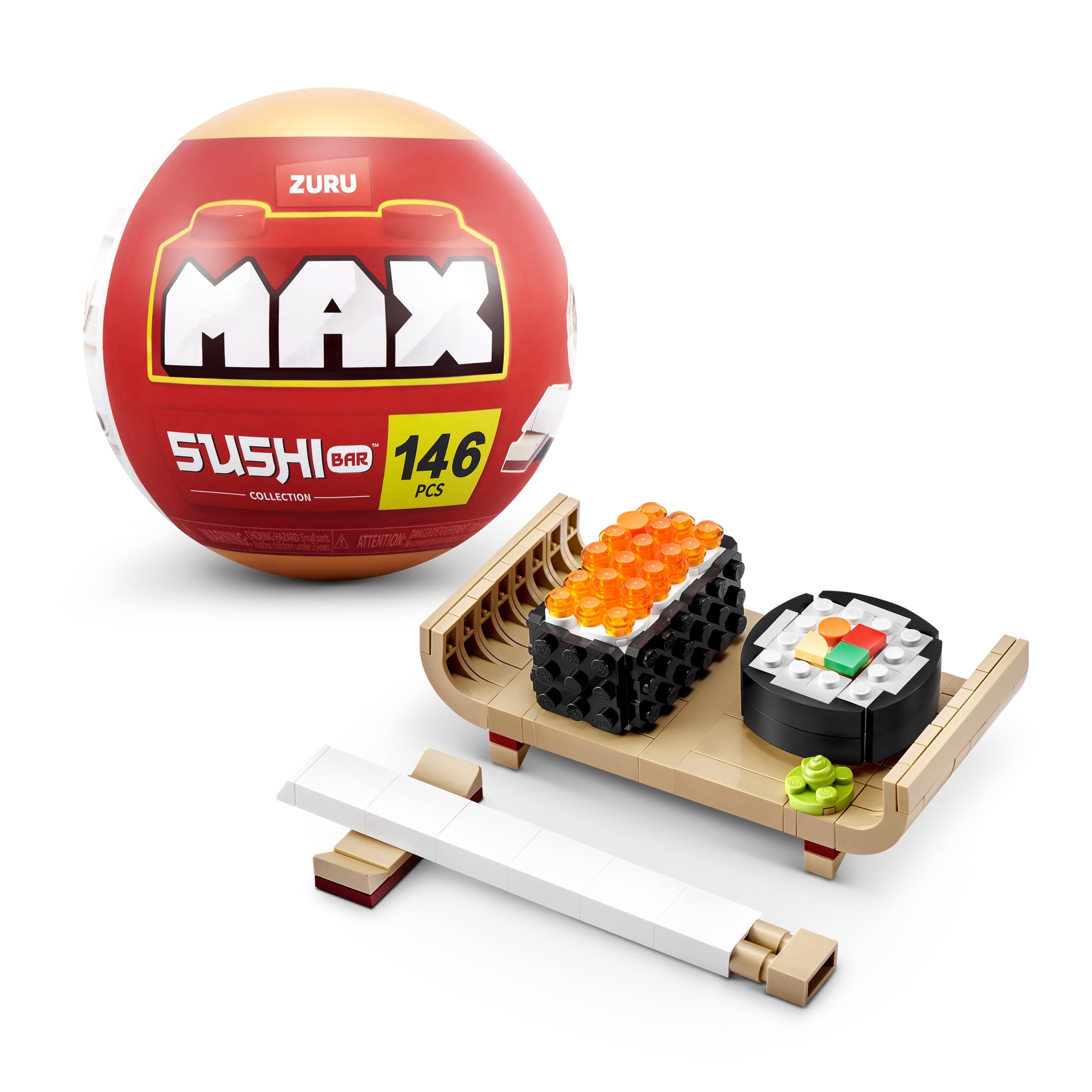 MAX Build More Premium Sushi Bar Collection (Sushi Set) by ZURU