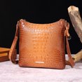 thumbnail image 2 of Retro crocodile pattern ladies handbag, daily match, all-match occasion,Colorful-12, 2 of 15