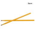 thumbnail image 2 of VONKY 2 Pièces Bois Pilon Professionnel Léger Accessoire Musical Instrument Lisse Percussion Maillets Débutants Adultes, 2 of 7