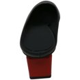 thumbnail image 3 of Gray Matters Sabots en Cuir Noirs / Rouges à la Cheville pour Femmes Mule Mildred - 6M, 3 of 3