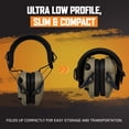 thumbnail image 4 of Walker's Razor Slim Shooter Electronic Hearing Earmuff, Tan Patriot (3 Pack), 4 of 9