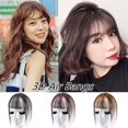 thumbnail image 3 of SNNROO 3D Air Bangs Hair Topper Extension Invisible Seamless Thin Neat Air Bangs, 3 of 9