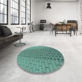 thumbnail image 4 of Ahgly Company Tapis d'Intérieur Lavables en Machine, Ronds, Transitionnels, 8' Ronds, 4 of 7