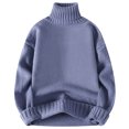 thumbnail image 2 of Cameland Chandail à Col Rond Décontracté pour Homme d'Automne et d'Hiver, Mode, Couleur Unie, Manches Longues, Chandail Chaud, 2 of 3