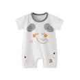 thumbnail image 2 of TopLLC Rompers Barboteuse à Manches Courtes Imprimée Col Rond pour Bébé Filles Garçons Kid Rompers, 2 of 4