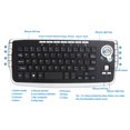 thumbnail image 3 of E30 Clavier Sans Fil 2.4Ghz avec Souris Trackball, Molette de Défilement, Télécommande pour Android Télévision Intelligente Pc Notebook Argent, 3 of 7