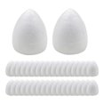 thumbnail image 2 of KLKCMS 100x Water Drop Modeling Buds Foam Supplies Creative Wedding Decoration 3.8cm, 2 of 9