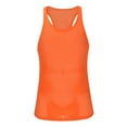 thumbnail image 4 of Styesk Tank Tops Men Fashionable Men's Round-neck Solid Color Mesh Drying Sleeveless Top, 4 of 7