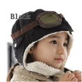 thumbnail image 2 of children´s winter hats pilot caps boy aviator hat Winter Earflap Adjustable cap backdrop soft warm hat, 2 of 5